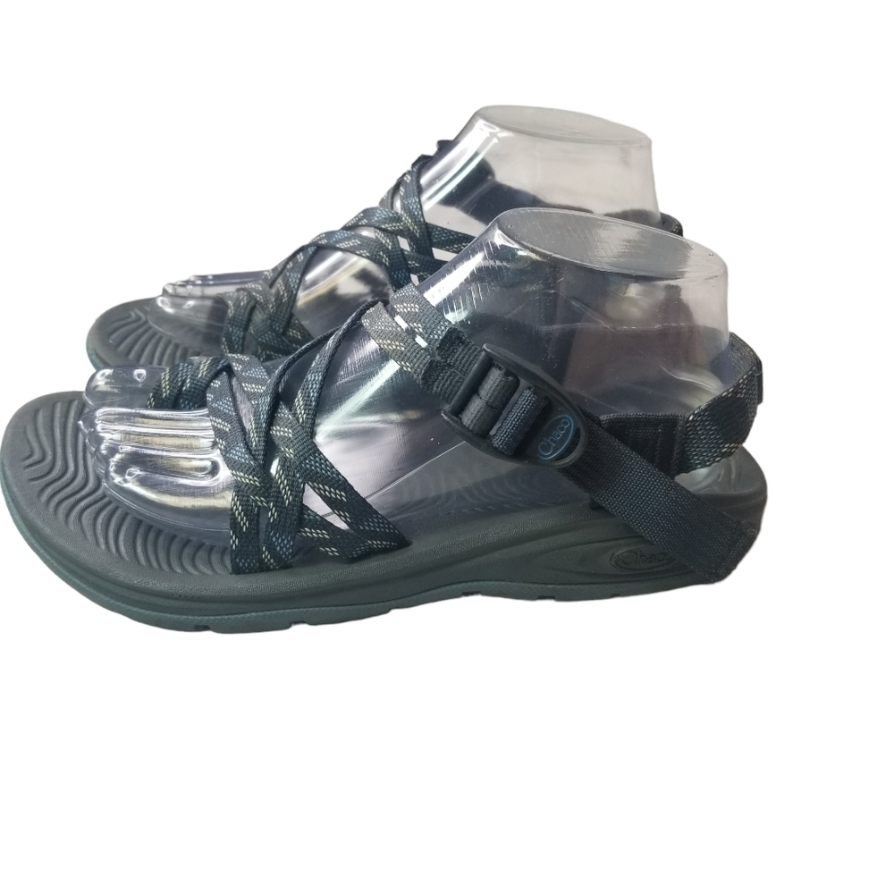 Chaco blue toe loop eco tread sandals